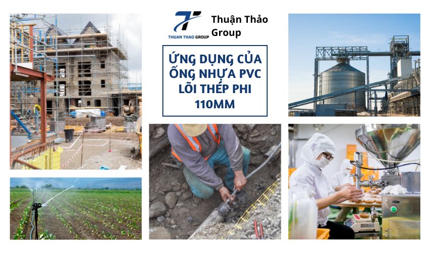 Ứng dụng của Ống nhựa PVC lõi thép