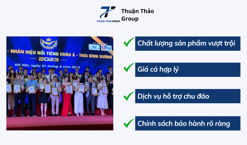 Lựa chọn mua Ống nhựa PVC lõi thép của Thuận Thảo Group