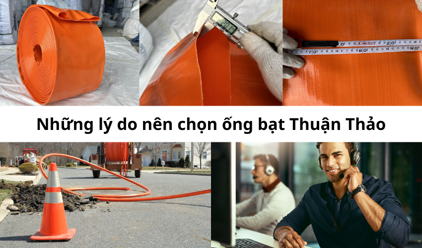 Lựa chọn ống bạt cam vàng tại Thuận Thảo Group