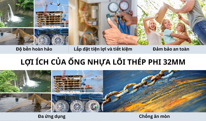 Lợi ích của ống nhựa pvc lõi thép phi 38