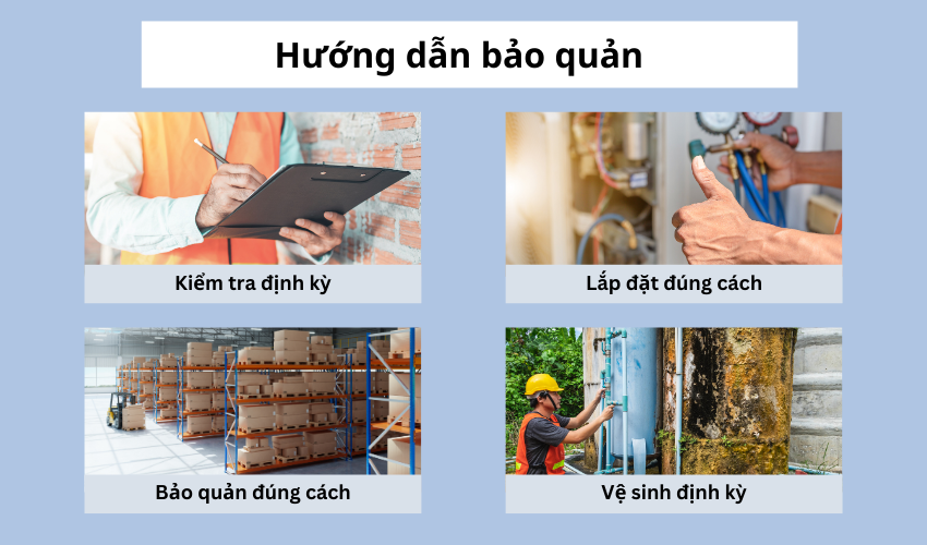 Hướng dẫn bảo quản ống nhựa PVC lõi thép