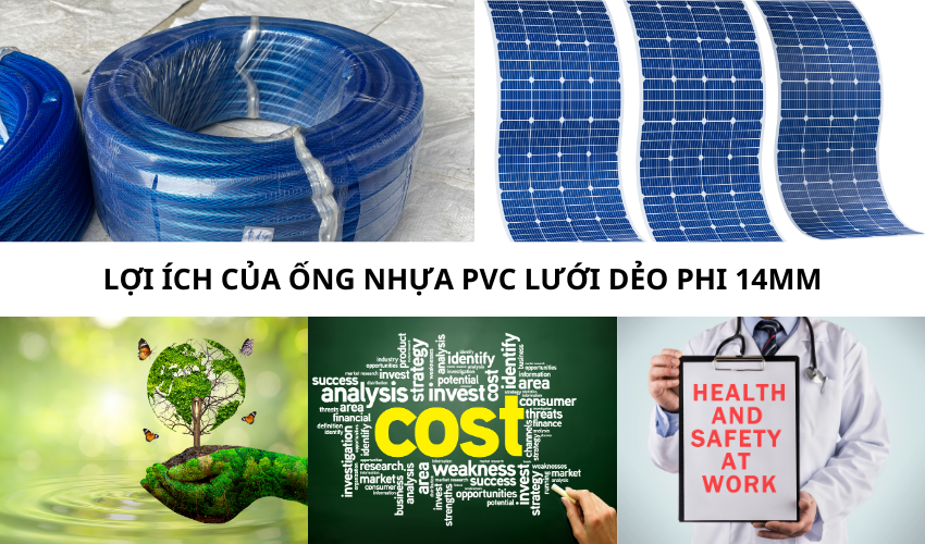 Lợi ích của ống nhựa PVC lưới dẻo