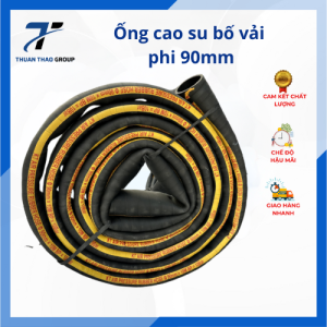 ống cao su bố vải phi 90mm